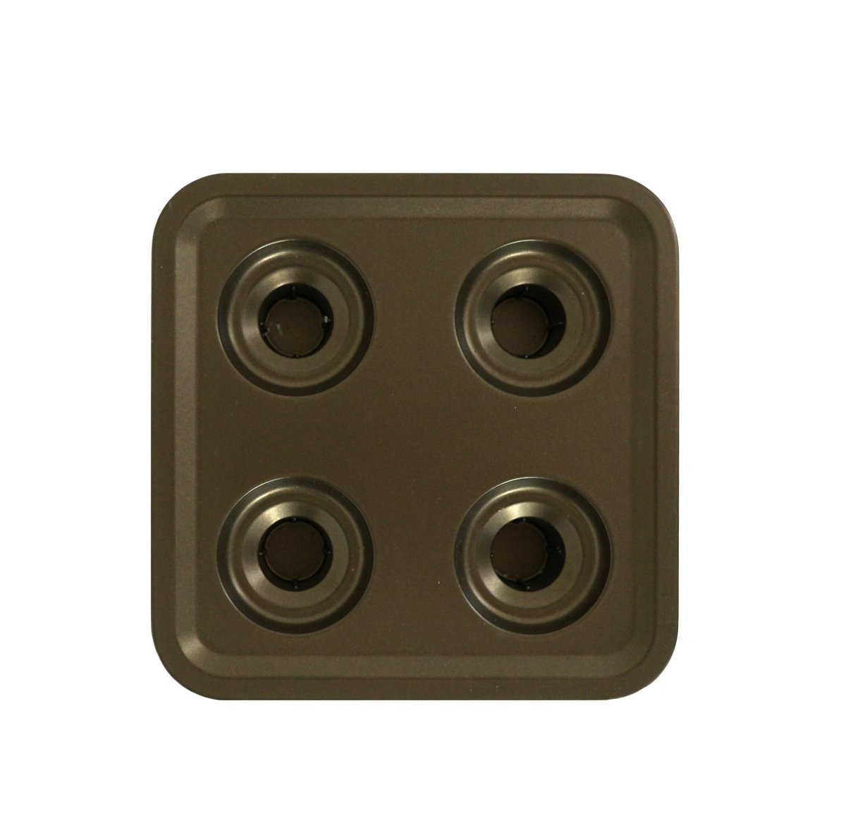 Stumpastaken Fyran Candleholder (4x4) - Powdercoated Bronze